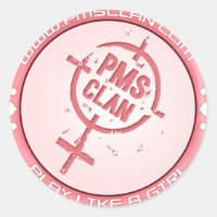 Sticker PMS - Logo rose 2