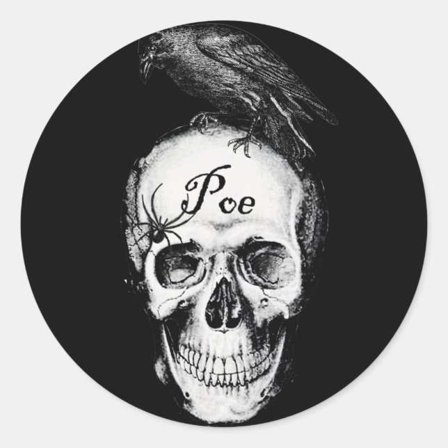 Rond Sticker Poe Raven (Devant)