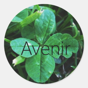 Rond Sticker Porte-bonheur