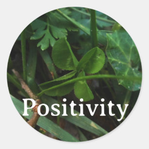 Rond Sticker 'Positivity'