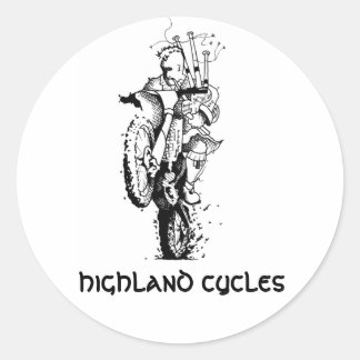 Rond Sticker pour Bagpipe