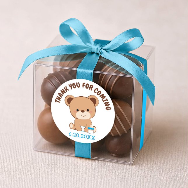 Rond Sticker pour bébé mignonne (arrière - plan blanc) (Créateur téléchargé)
