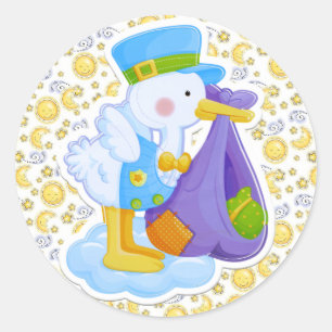 Rond Sticker pour bébé par SRF