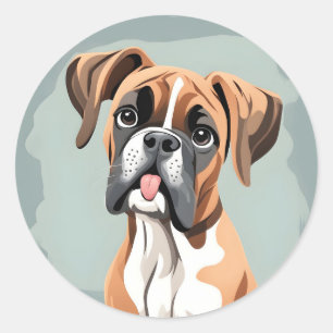 Rond Sticker pour boîte rapide
