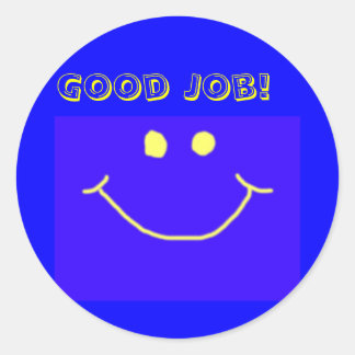 Rond Sticker pour bon emploi