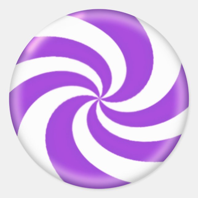 Rond Sticker pour bonbons d'Halloween (Devant)