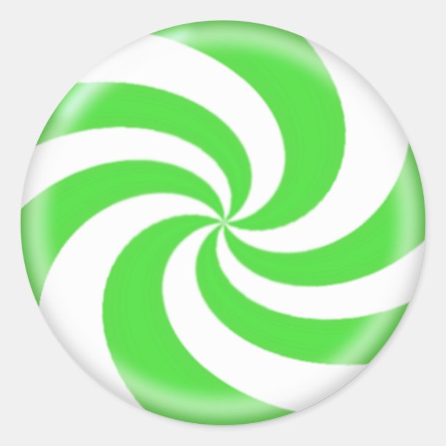 Rond Sticker pour bonbons d'Halloween (Devant)