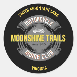 Rond Sticker pour casque MTMRC - 3" Moonshine Trails MR