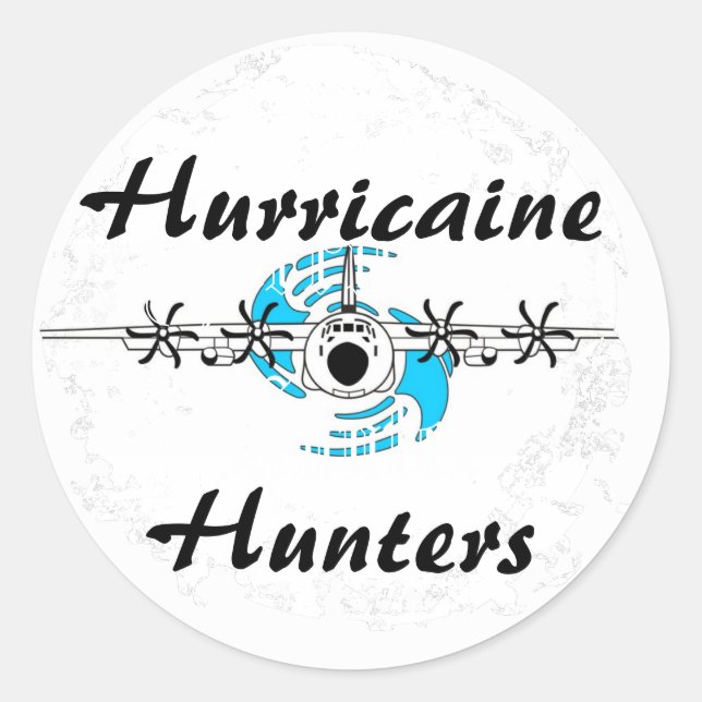 Rond Sticker pour chasseur d'ouragan (Devant)