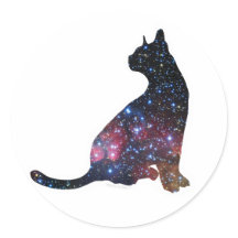 Sticker pour chat Galaxy 3