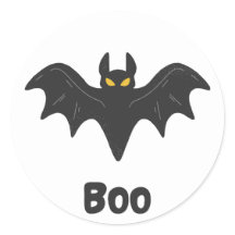 Sticker pour chauve-souris d'Halloween