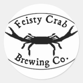 Rond Sticker pour crabe à poils