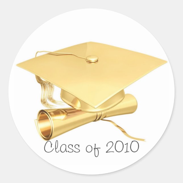 Rond Sticker pour diplôme (Devant)