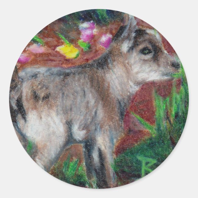 Rond Sticker pour enfant (Devant)