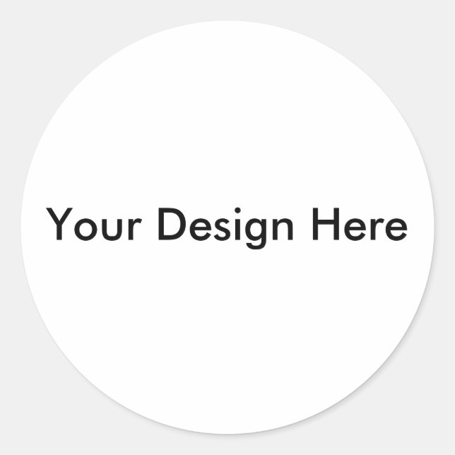 Rond Sticker pour enfants personnalisé, Sticker pour en (Devant)