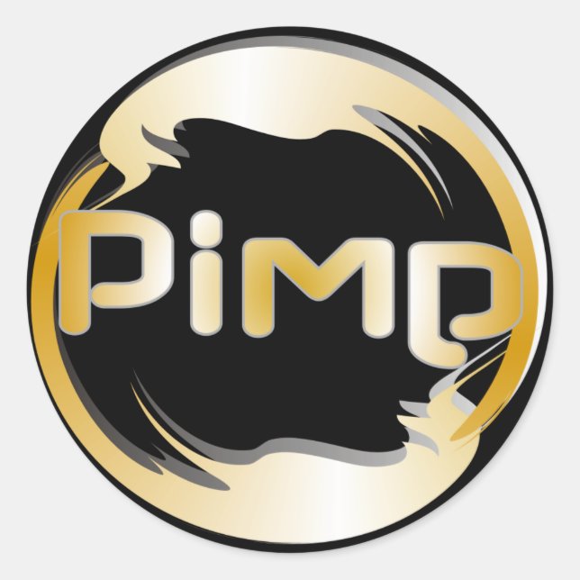 Rond Sticker pour engrenage PIMP (Devant)
