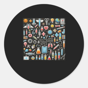 Rond Sticker pour équipement Médicale