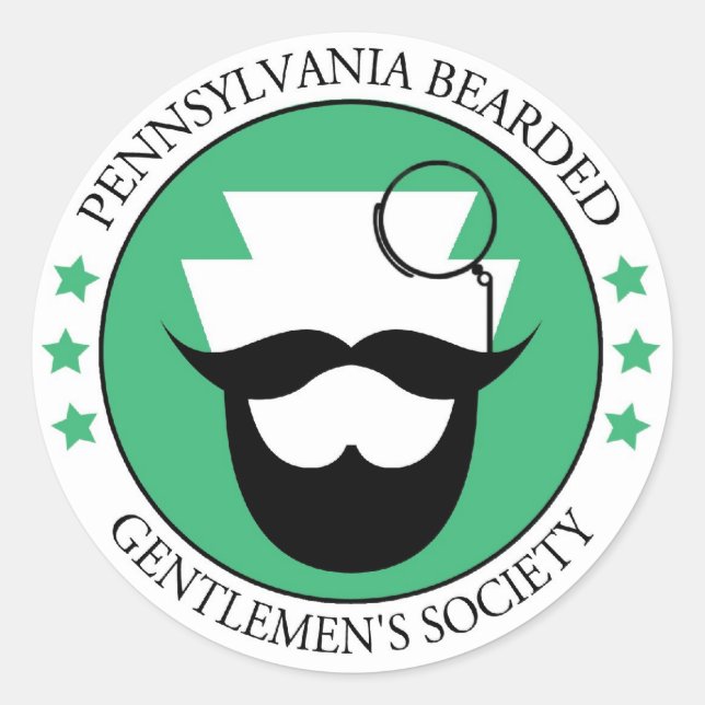 Rond Sticker pour Gentlmen (Devant)