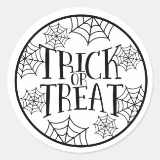 Rond Sticker pour Halloween