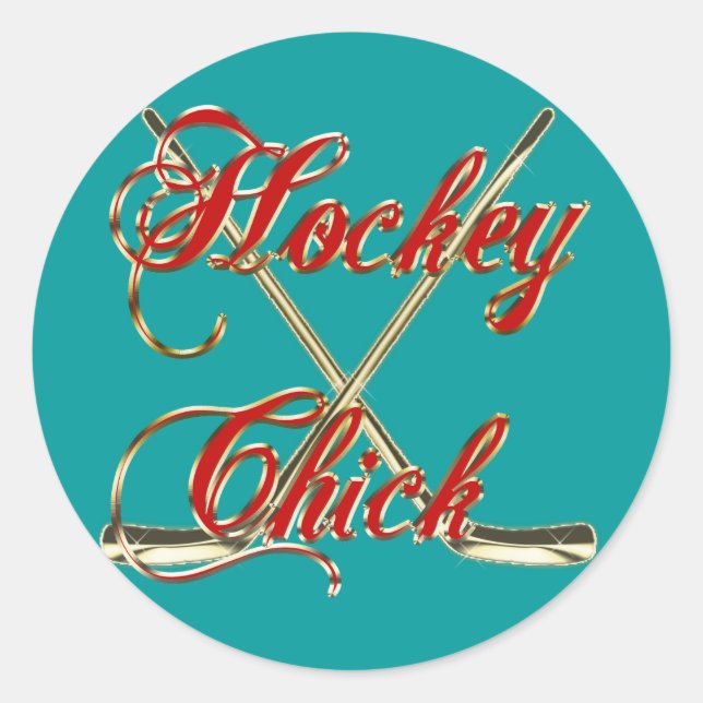Rond Sticker pour hockey (Devant)