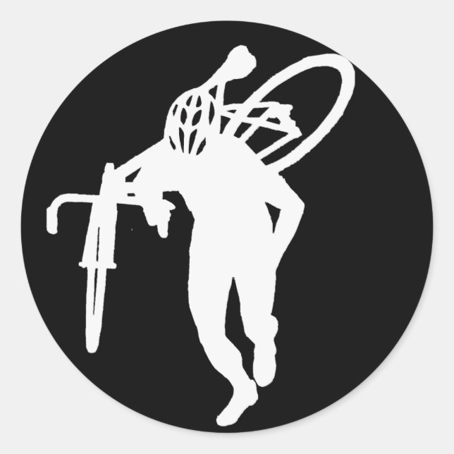 Rond Sticker pour homme croisé (Devant)