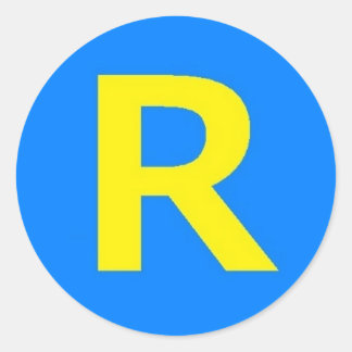 Rond Sticker pour homme en marche