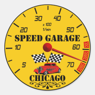 Rond Sticker pour jauges de course