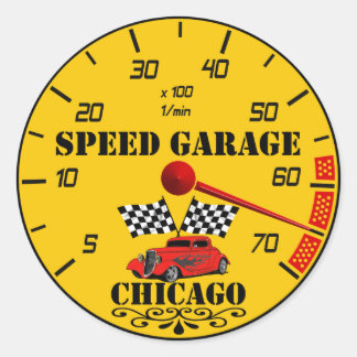 Rond Sticker pour jauges de course