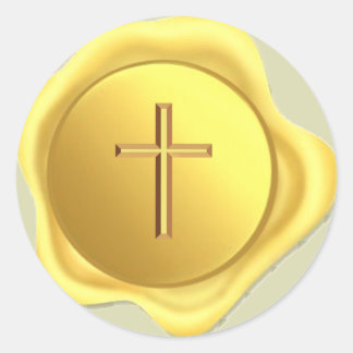 Rond Sticker pour joint d'or croisé
