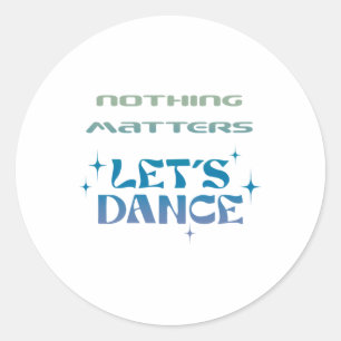 Rond Sticker pour la danse