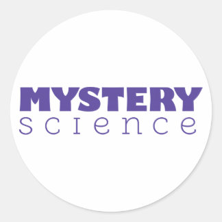 Rond Sticker pour la science du mystère