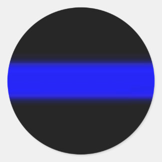 Rond Sticker pour l'application de la loi policière