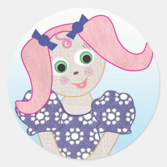 Rond Sticker pour l'aventure Extraordinaire d'Ann (Devant)