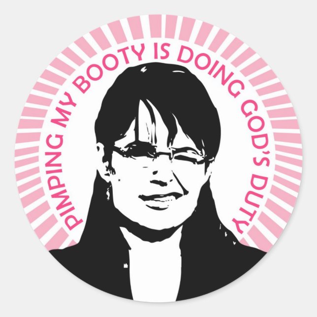 Rond Sticker pour le devoir de Dieu (Devant)