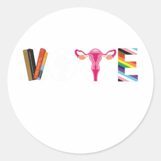 Rond Sticker pour le progrès de l'égalité des votes