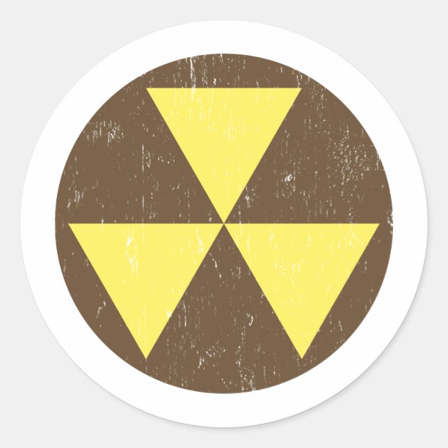 Rond Sticker pour le sceau de protection (Devant)