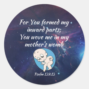 Rond Sticker pour le ventre de ma mère