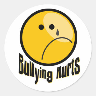 Rond Sticker pour les blessures par intimidation