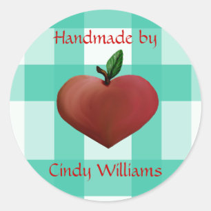 Rond Sticker pour les chèques pays