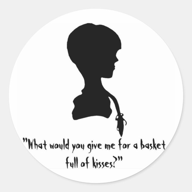 Rond Sticker pour les mauvaises semences (Devant)