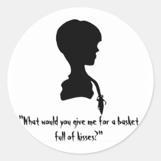 Rond Sticker pour les mauvaises semences