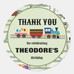 Rond Sticker pour les trains et les pistes pour enfants