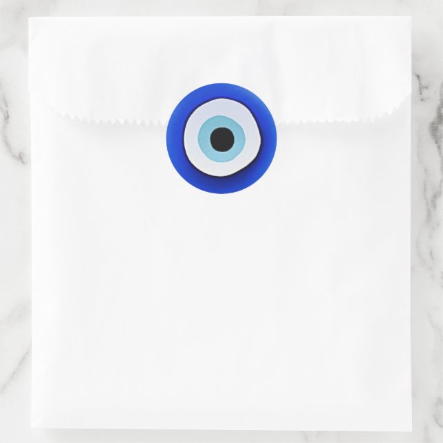 Rond Sticker pour les yeux mal (Sac)