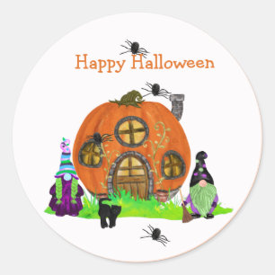 Rond Sticker pour l'Halloween pour enfants