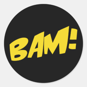 Rond Sticker pour livre de bande dessinée