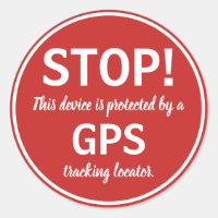Sticker pour localisateur de suivi de couleur/GPS