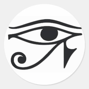 Rond Sticker pour l'oeil de Horus