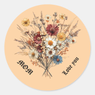 Rond Sticker pour maman