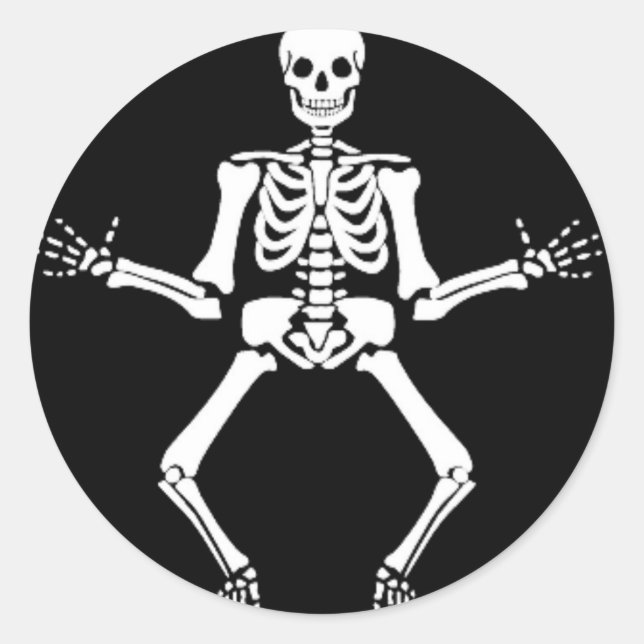 Rond Sticker pour os dansants (Devant)