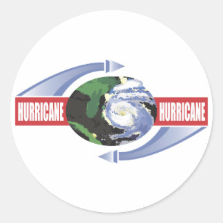 Rond Sticker pour ouragan